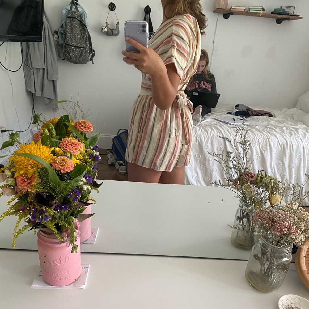 Striped romper - Picture 2 of 2